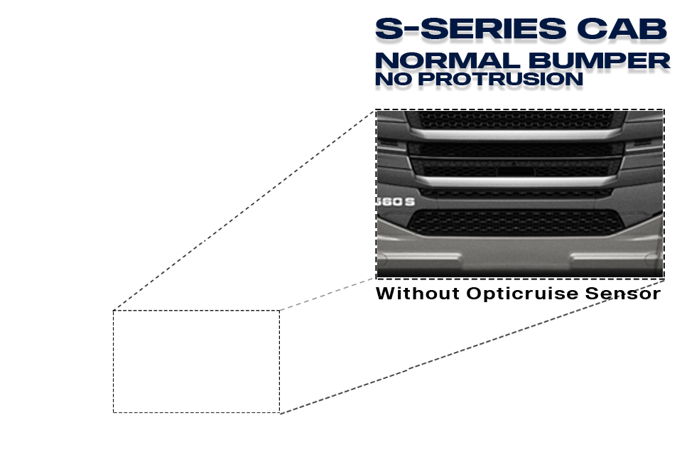 Normal Bumper No protrusion No Sensor Title