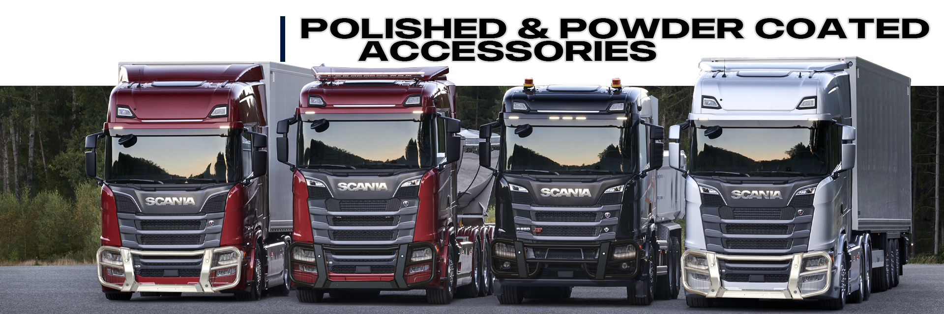 Polished&Powdercoated Accessories Slide
