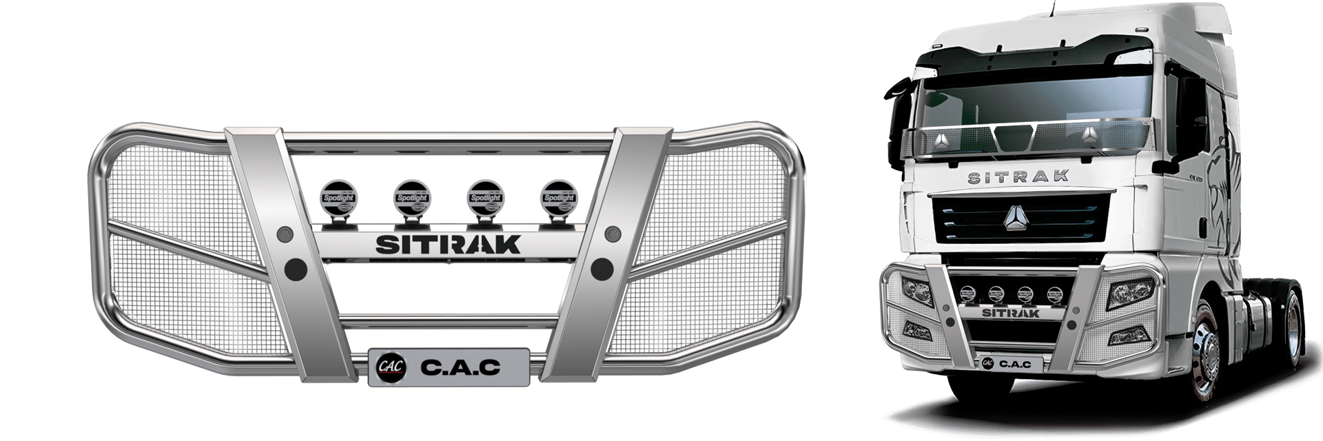 Sitrak Stainless Steel Bullbar