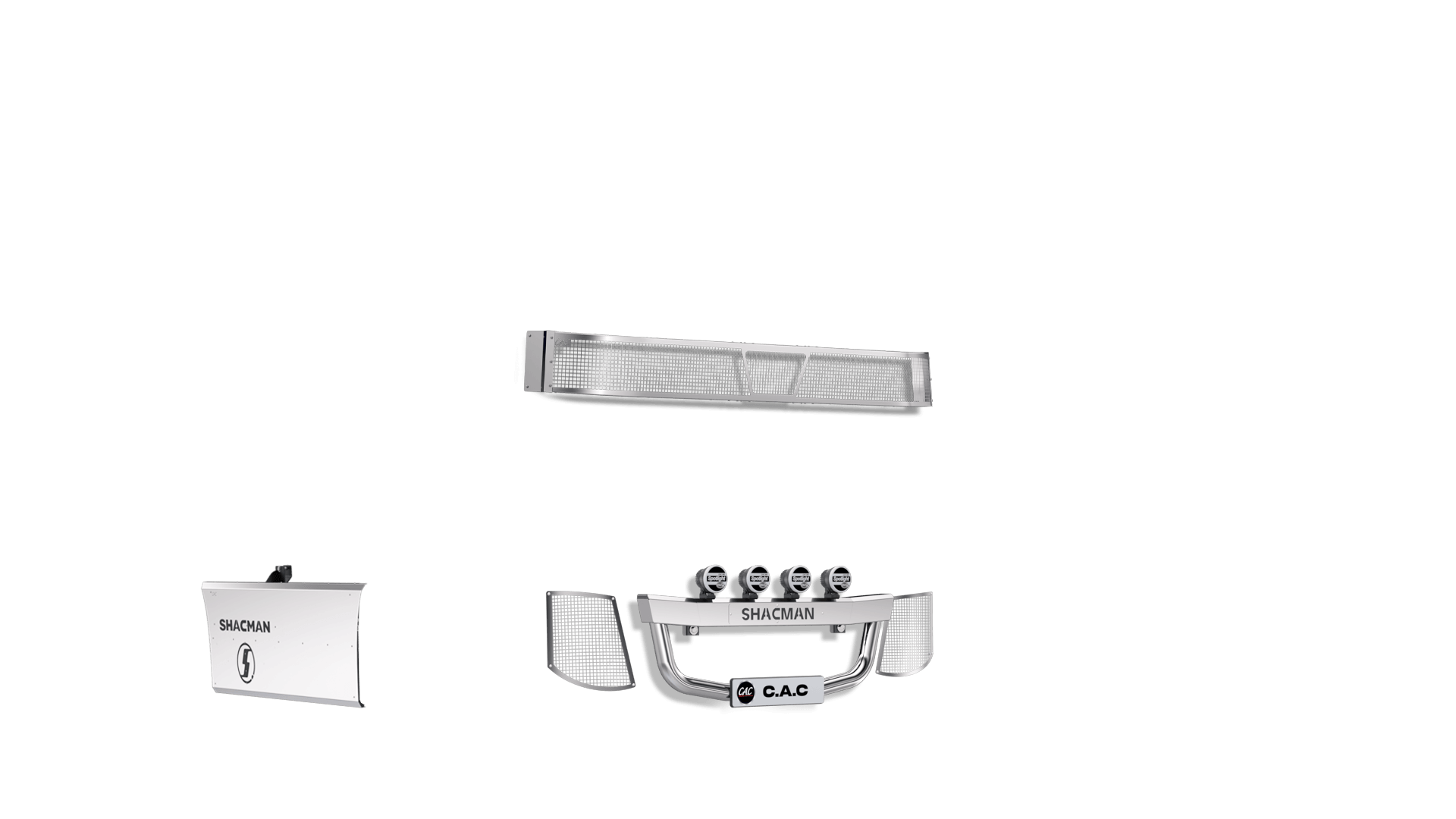 Shacman X3000 Bullbar Windshield Protector