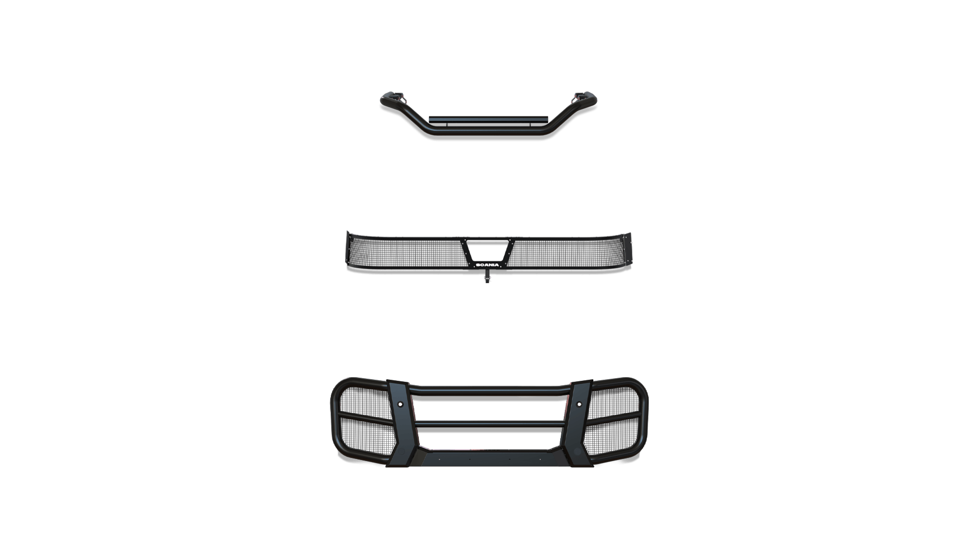G-Series Front High Bumper No Protrude Truck PCB BB PC No Sensor SG No Cam