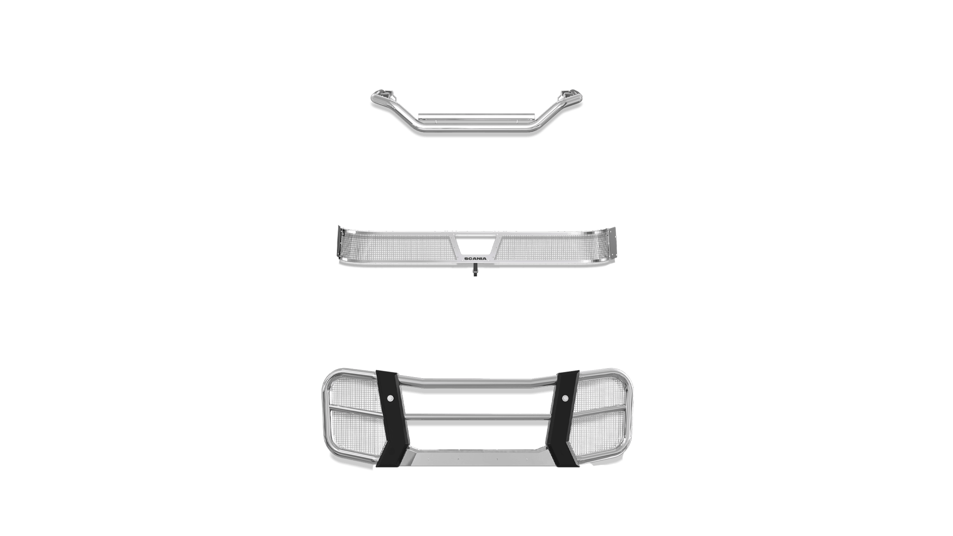 G-Series Front Normal Bumper No Protrude Truck BUR BB SS No Sensor SG No Cam