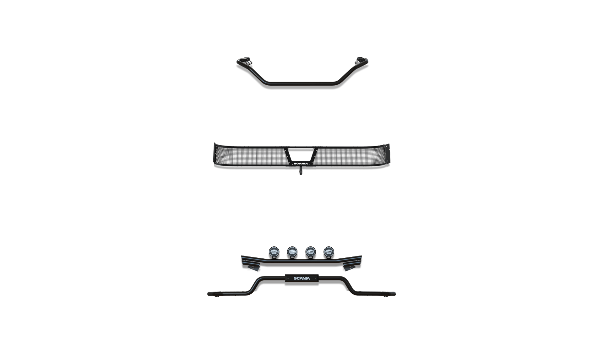 G-Series Front Normal Bumper No Protrude Truck PC LB50 SG No Cam