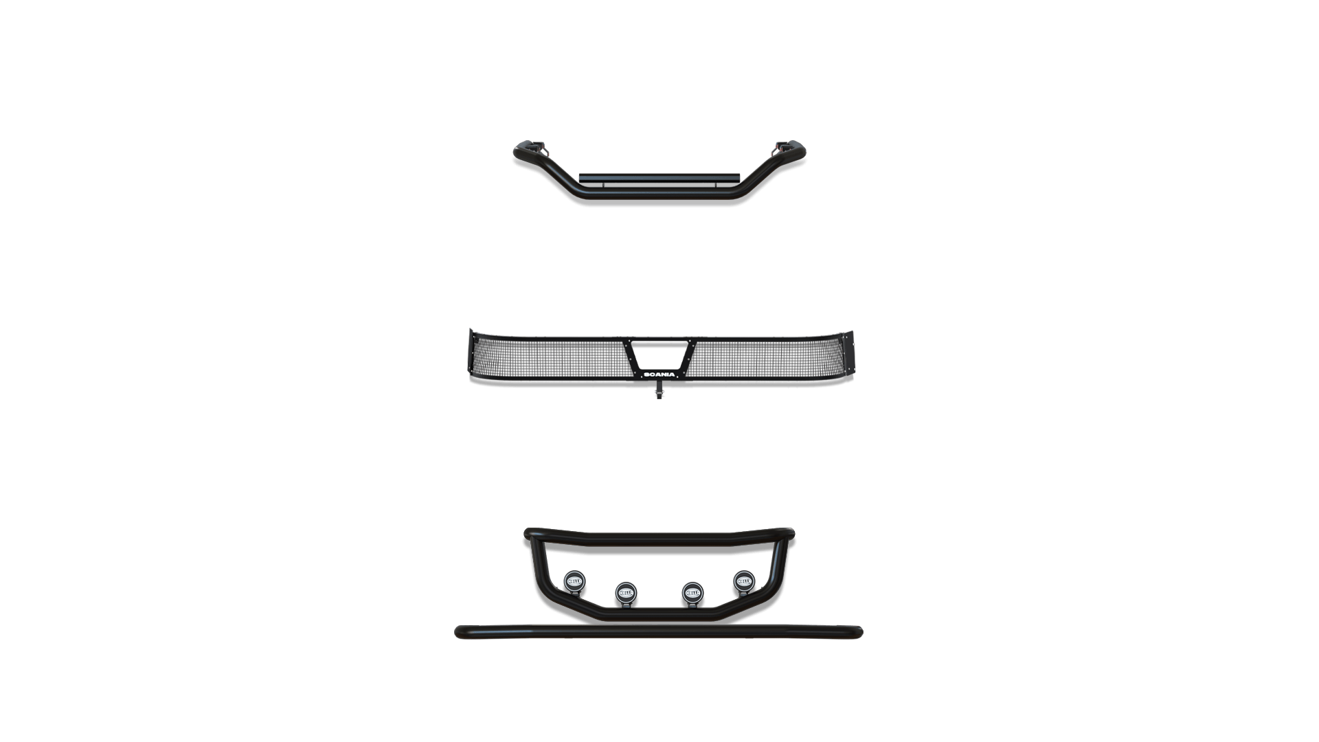 P-Series Front High Bumper No Protrude NB PC No Cam