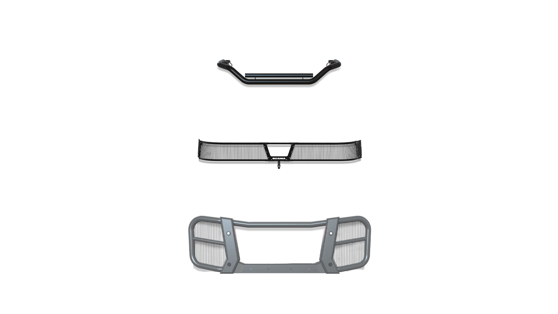 P-Series Front Normal Bumper No Protrude Truck PCS BB PC Sensor SG Cam