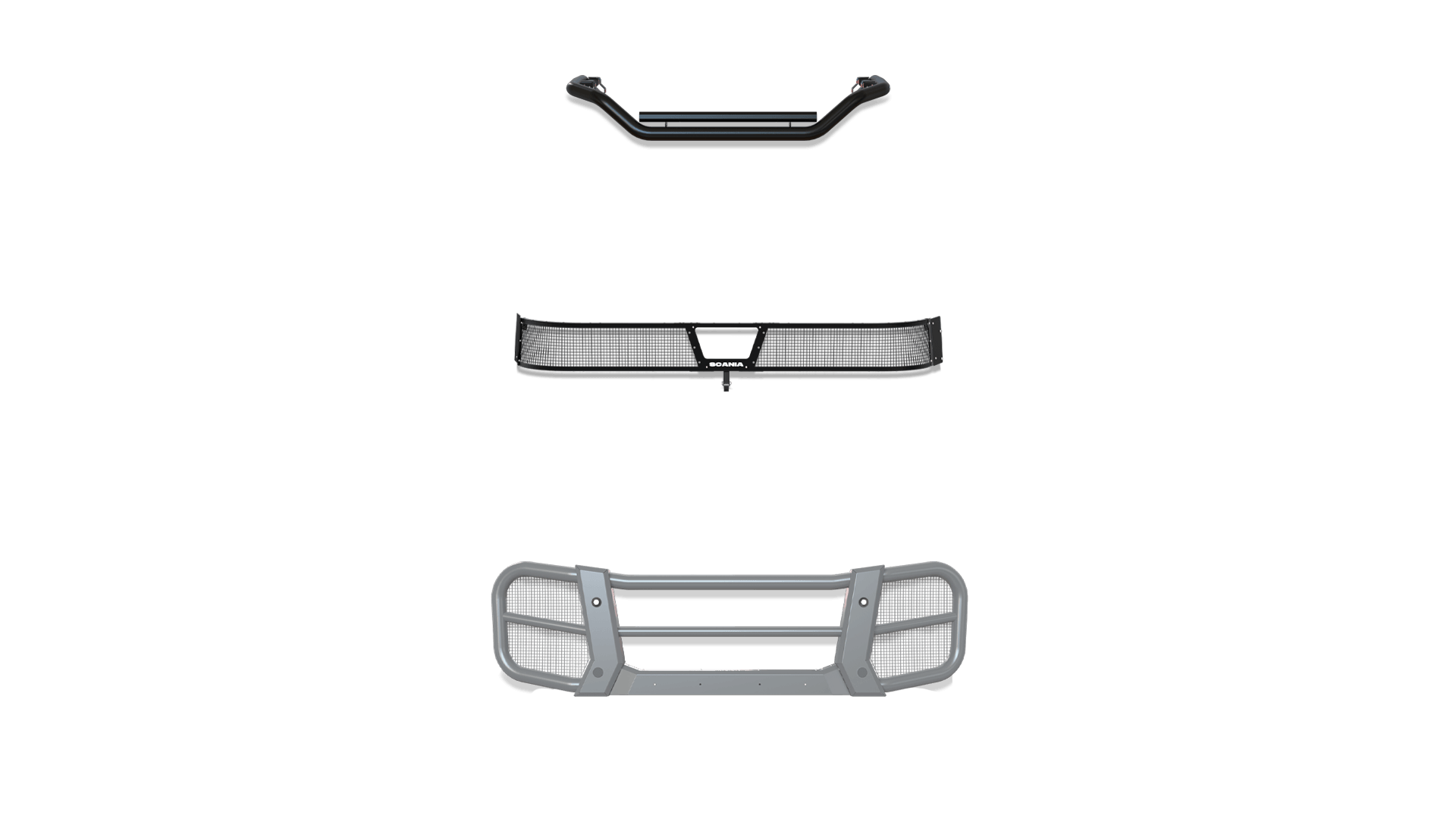 R-Series Front High Bumper No Protrude Truck PCS BB PC No Sensor SG No Cam