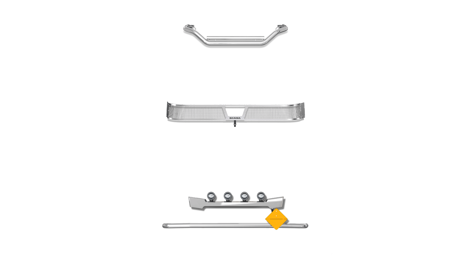 R-Series Front High Bumper No Protrude Truck SS LB SS SG No Cam