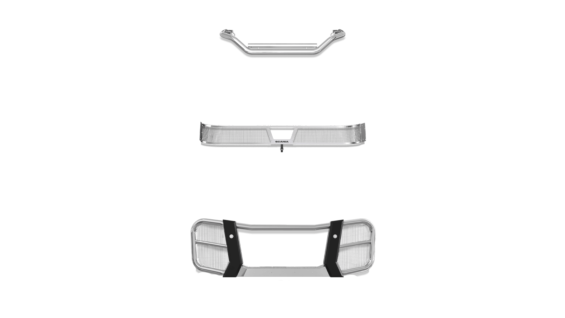 R-Series Front Normal Bumper No Protrude Truck BUR SS Sensor SG Cam