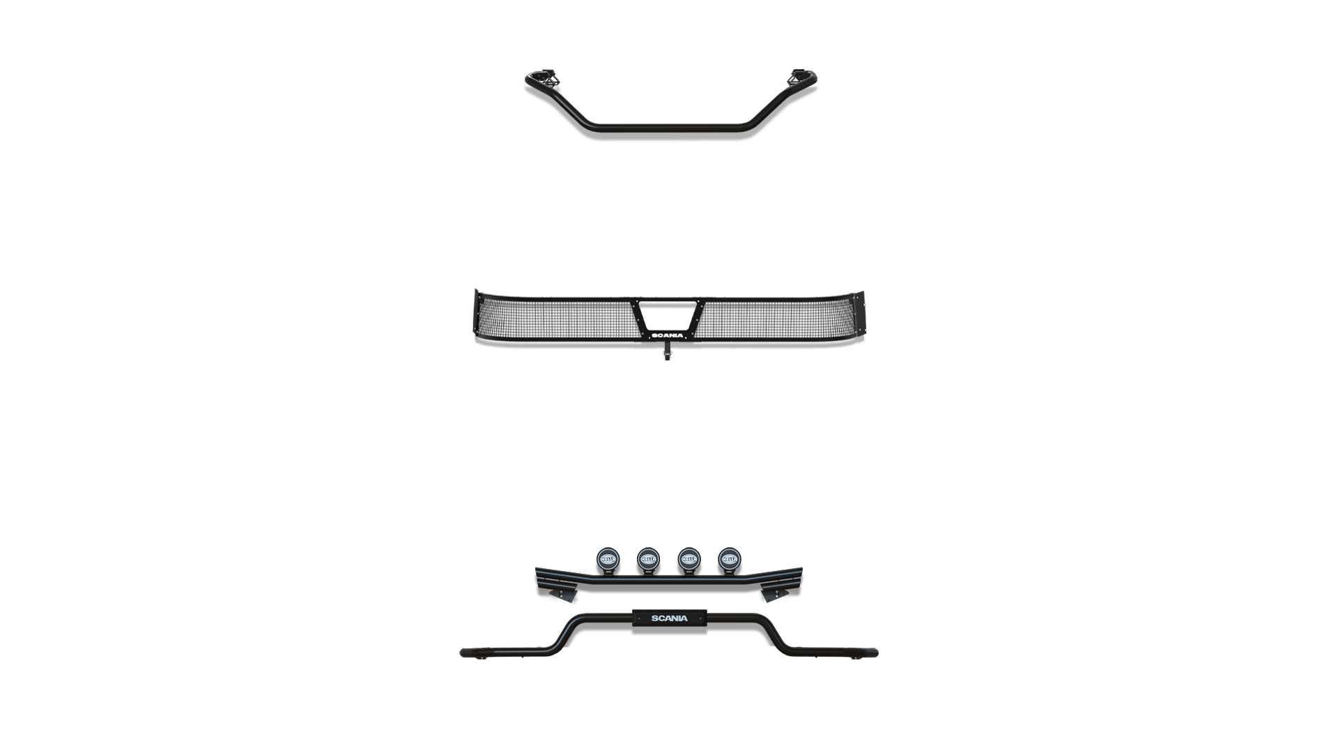 R-Series Front Normal Bumper No Protrude Truck PC LB50 PC SG No Cam