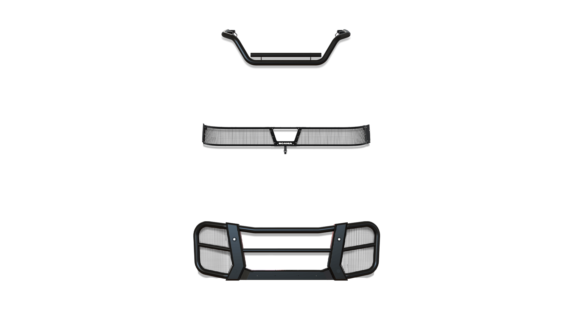 R-Series Front Normal Bumper No Protrude Truck PCB BB PC No Sensor SG No Cam
