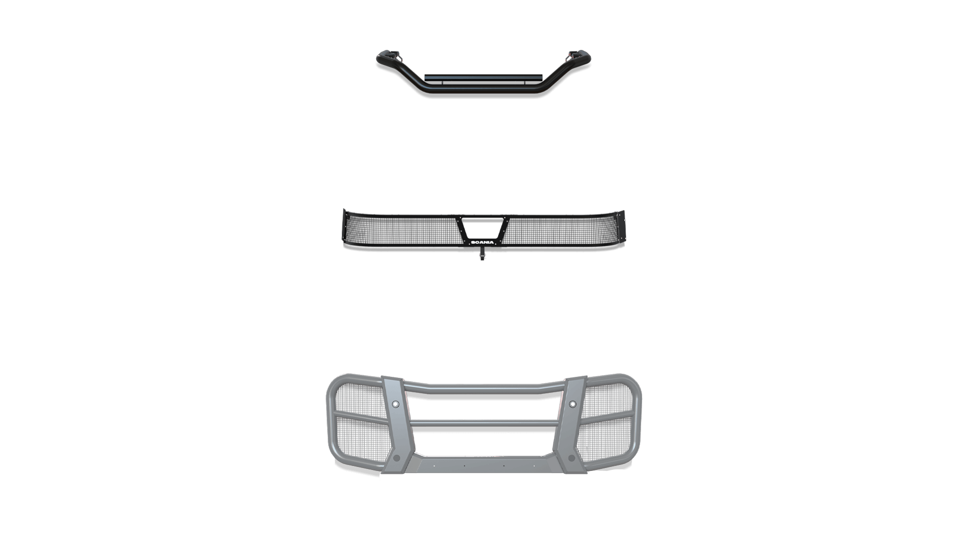 R-Series Front Normal Bumper No Protrude Truck PCS BB PC No Sensor SG No Cam