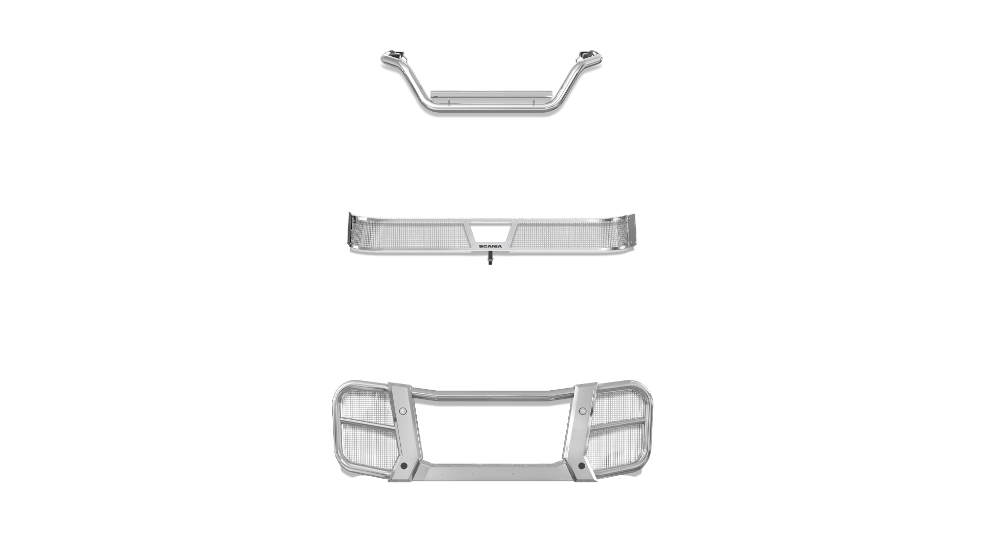 R-Series Front Normal Bumper No Protrude Truck SS BB SS Sensor SG Cam