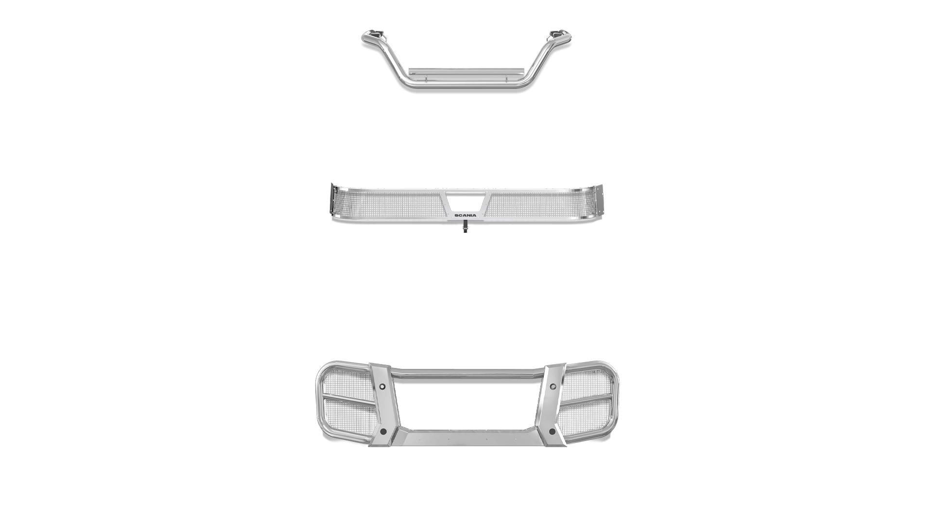 S-Series Front High Bumper No Protrude Truck SS BB SS Sensor SG Cam