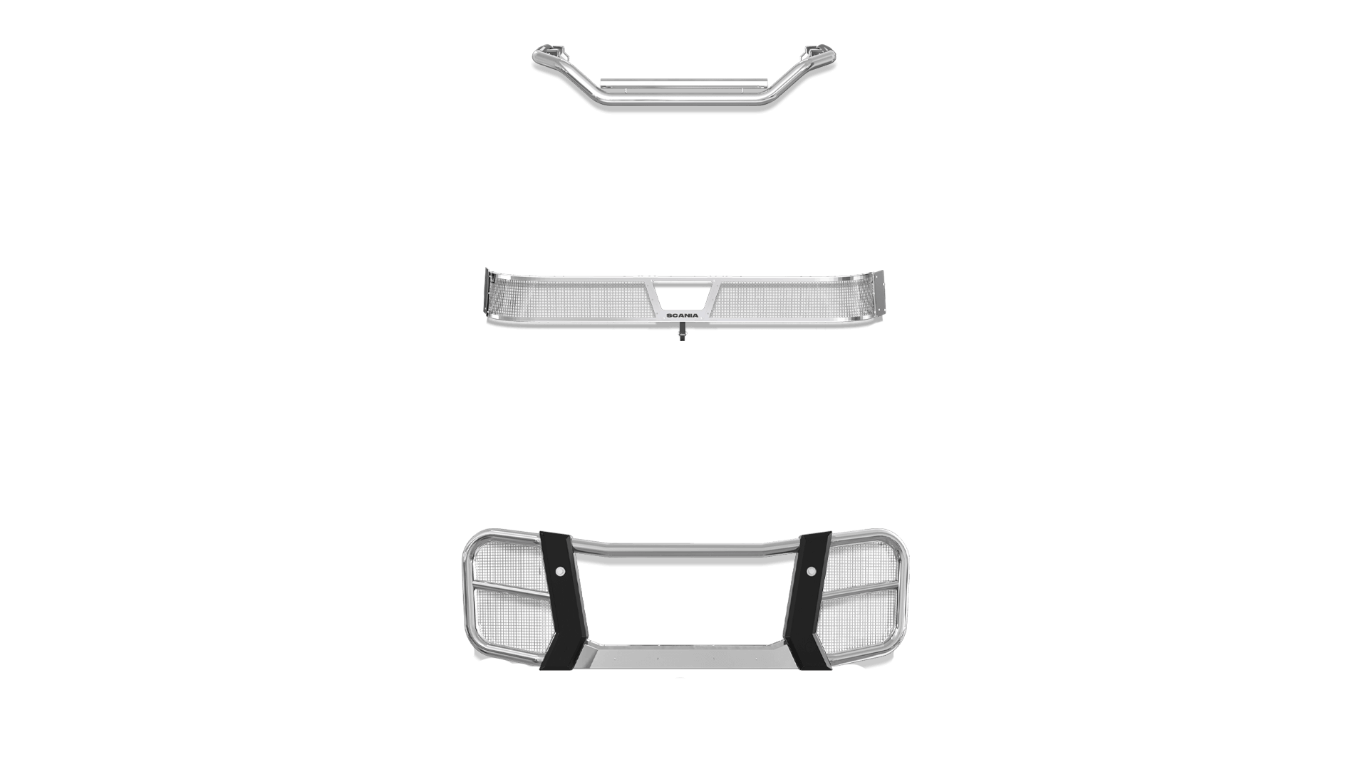 S-Series Front Normal Bumper No Protrude Truck BUR BB SS Sensor SG Cam