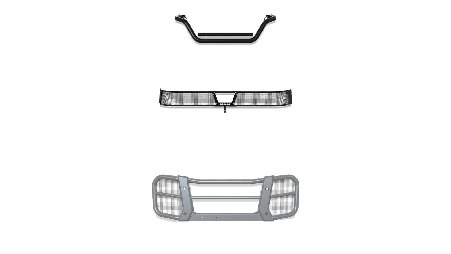 S-Series Front Normal Bumper No Protrude Truck PCS BB PC No Sensor SG No Cam