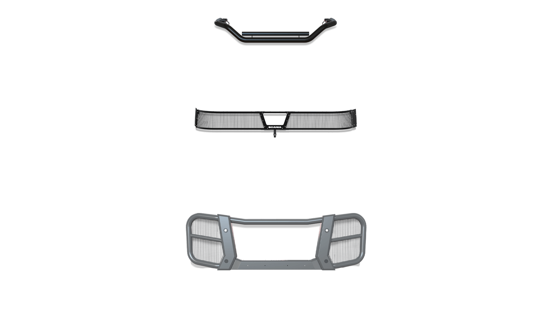 S-Series Front Normal Bumper No Protrude Truck PCS BB PC Sensor SG Cam
