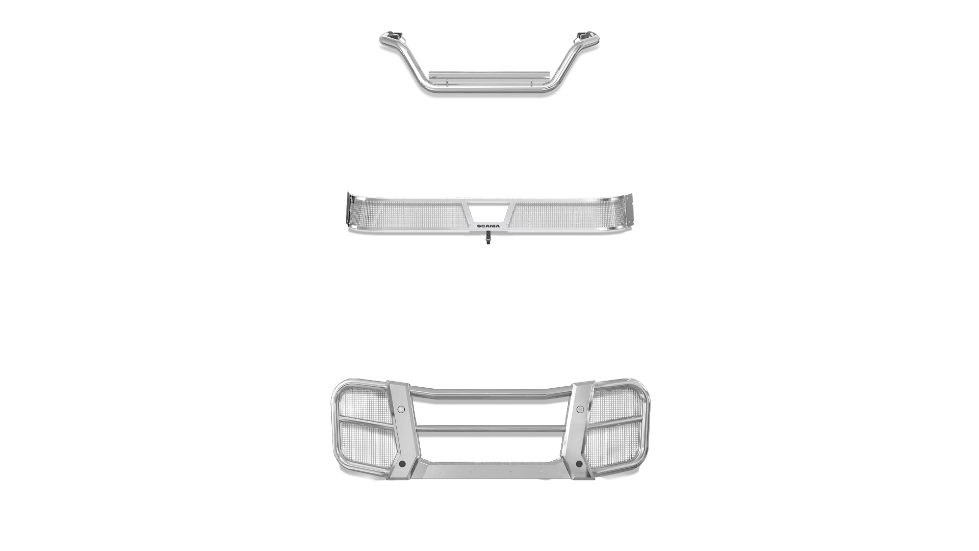 S-Series Front Normal Bumper No Protrude Truck SS BB SS No Sensor SG No Cam