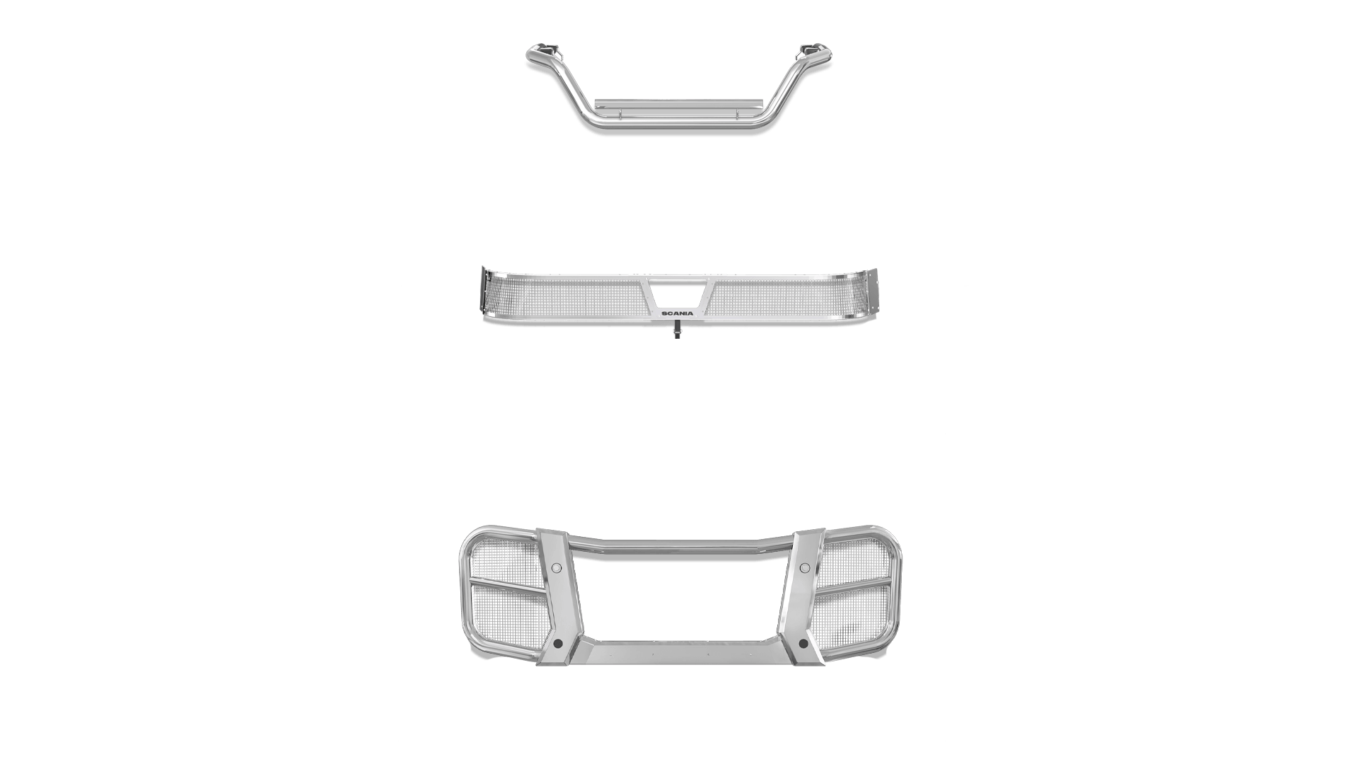 S-Series Front Normal Bumper No Protrude Truck SS BB SS Sensor SG Cam