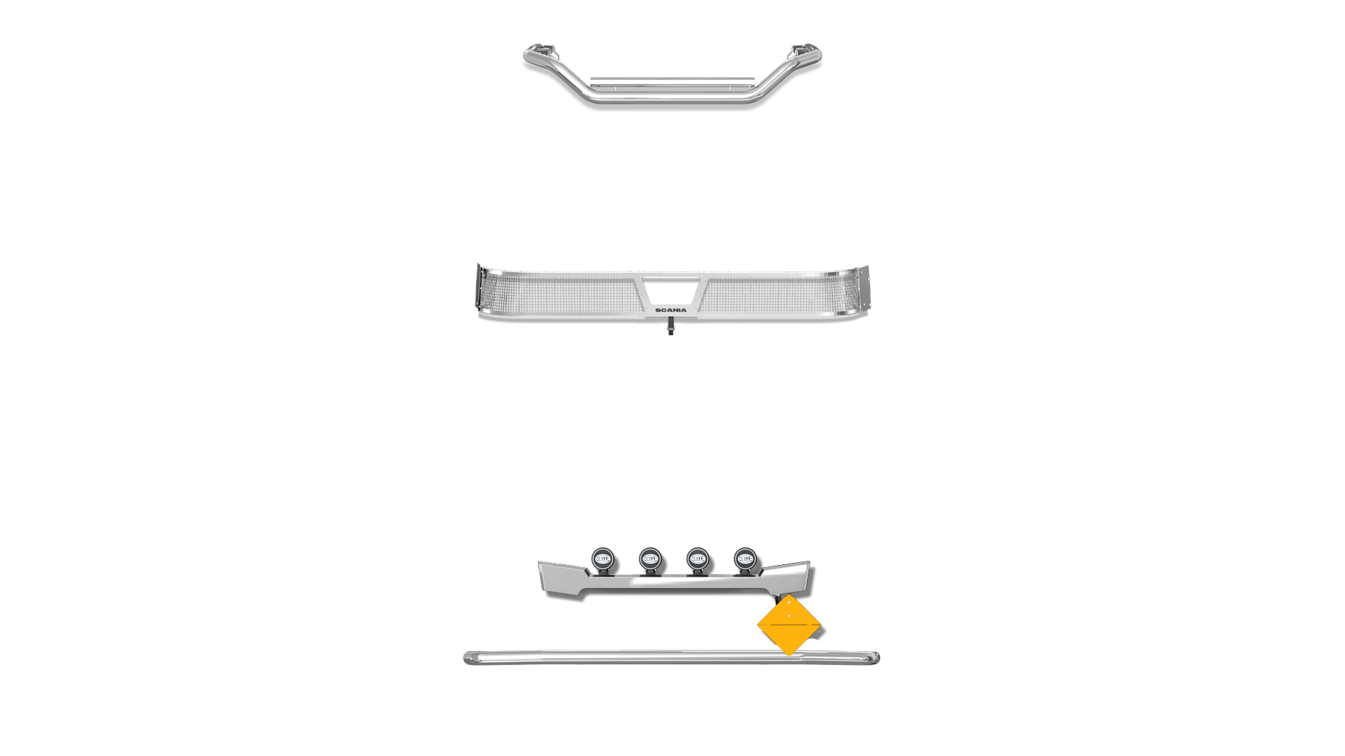 S-Series Front Normal Bumper No Protrude Truck SS LB SS SG Cam