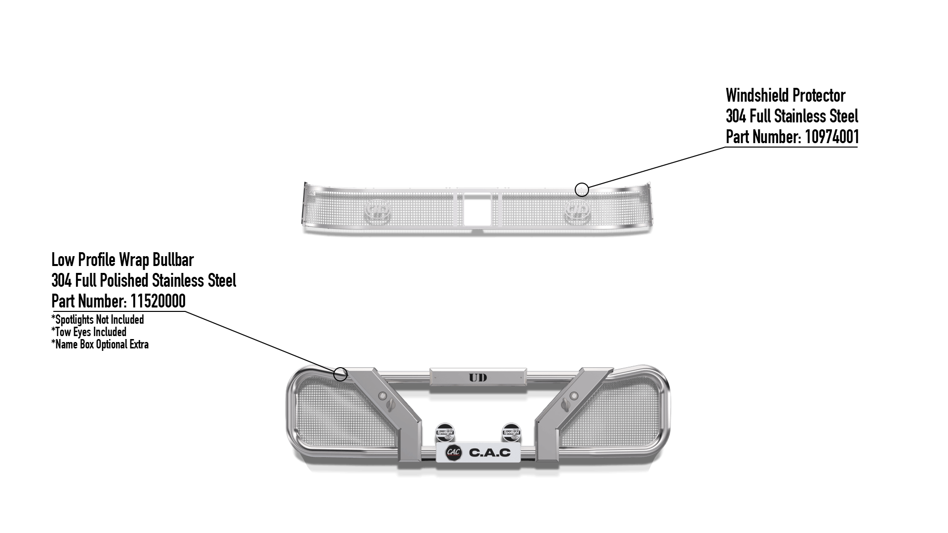 UD Quon 2022 SS Parts Info